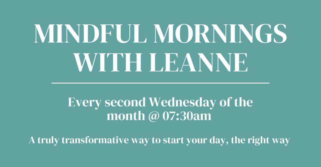 mindful mornings with Leanne | Hargreaves Recruitment